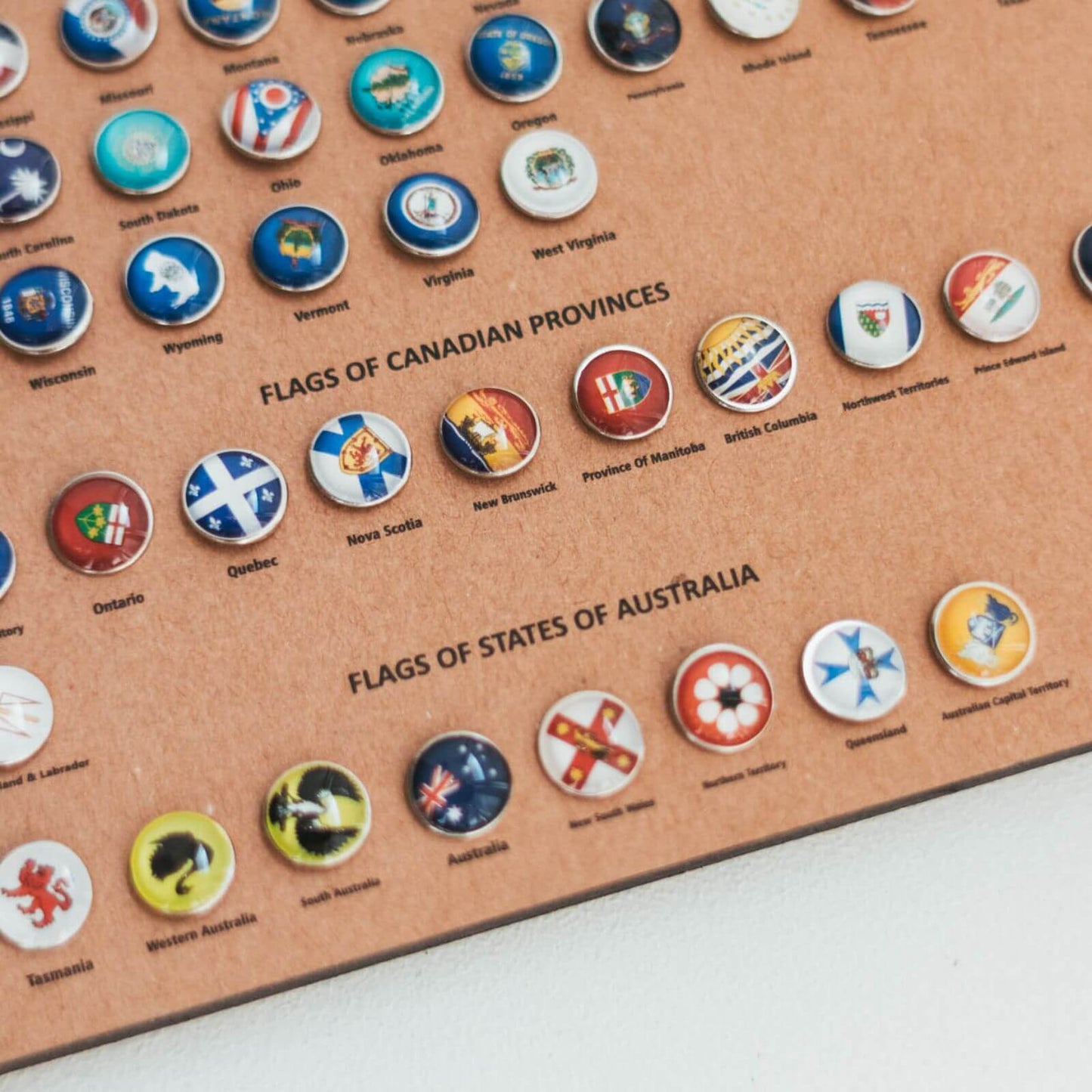 Flag Push Pins