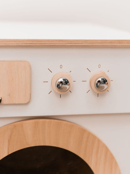 wooden toy washing machine