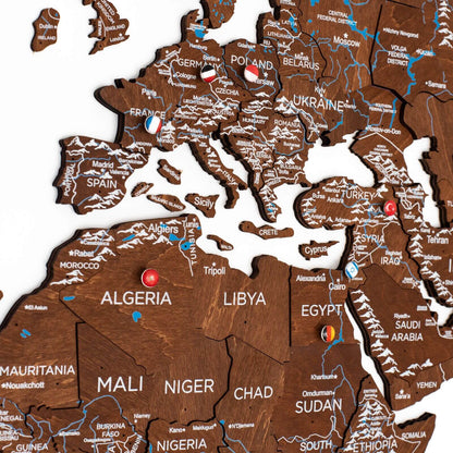 oak map color