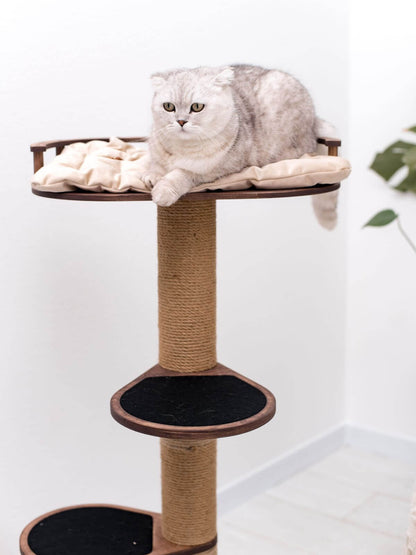 small space cat tree for studio apartment