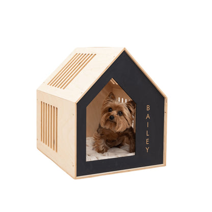 wood dog house