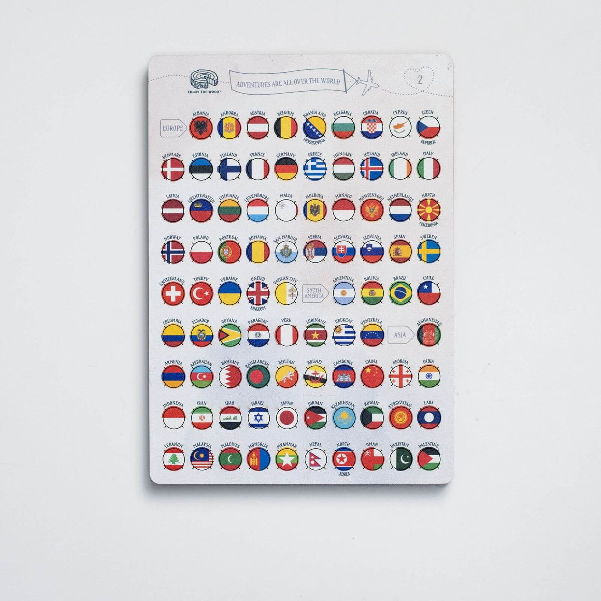 Sticky Pins Flag