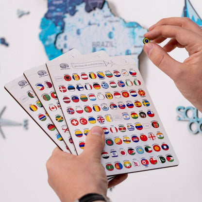 Sticky Pins Flag