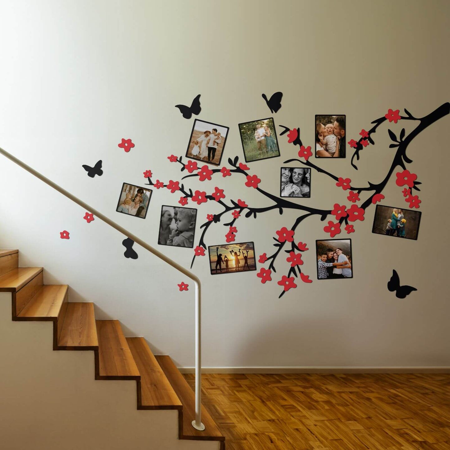 family tree wall decor wood