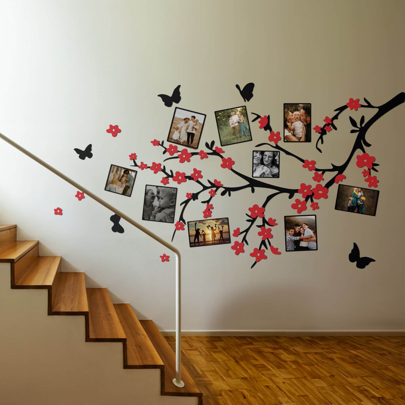 family tree wall decor wood