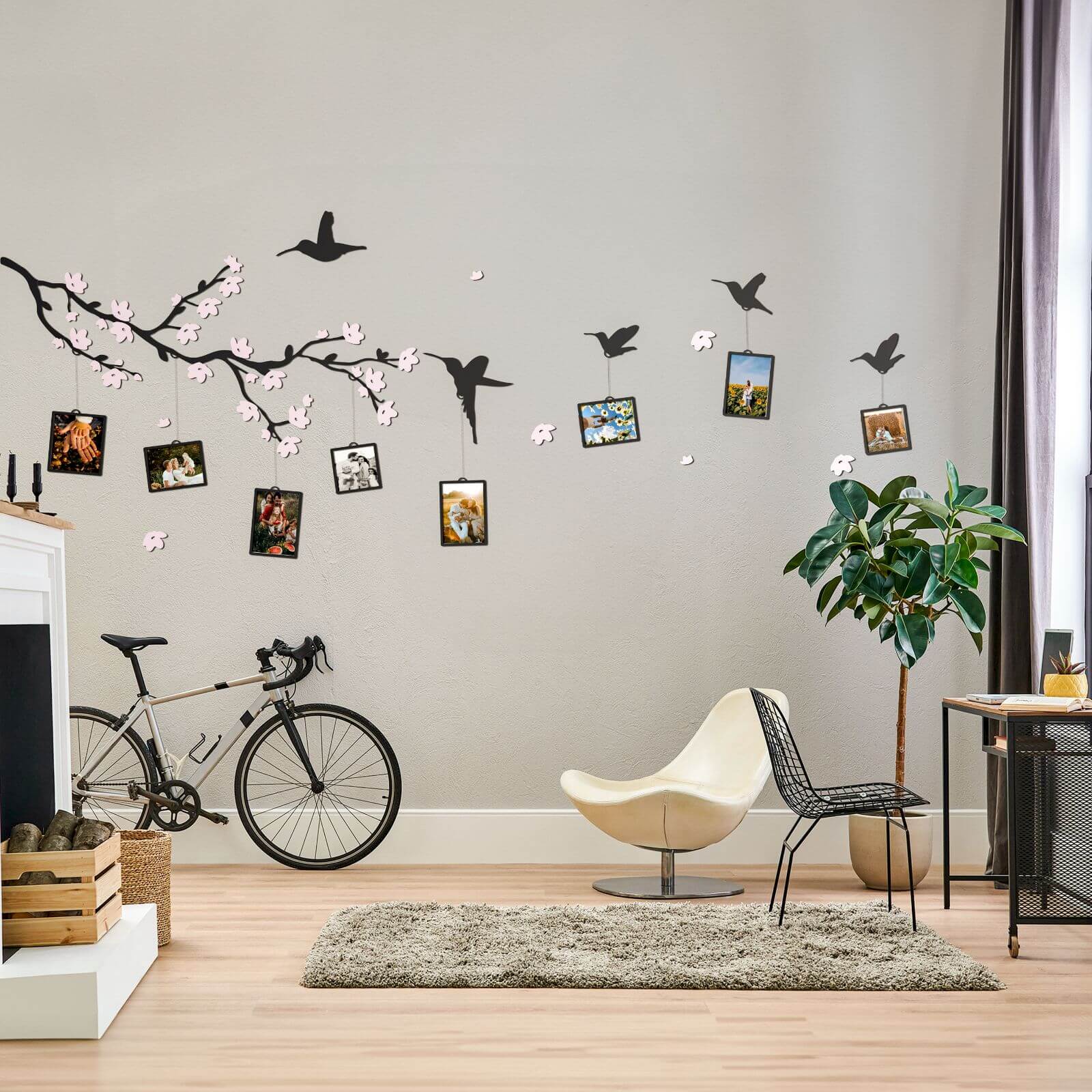 wooden family tree