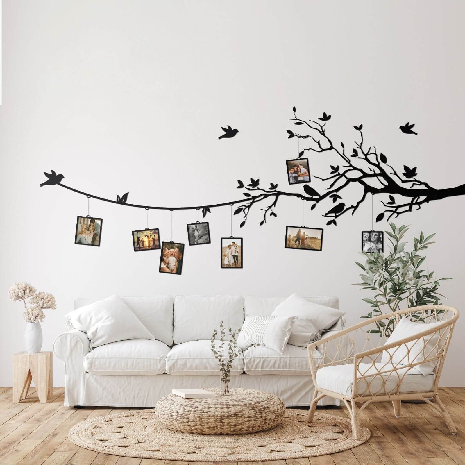 wooden family tree