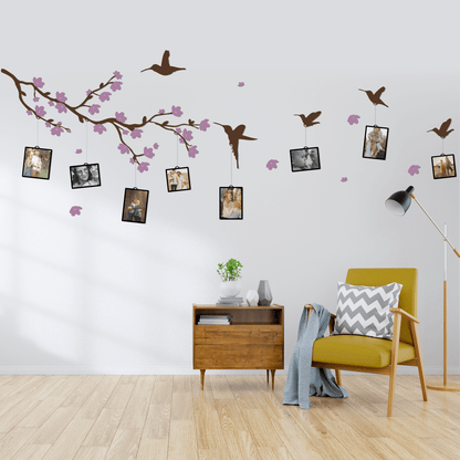 wooden family tree
