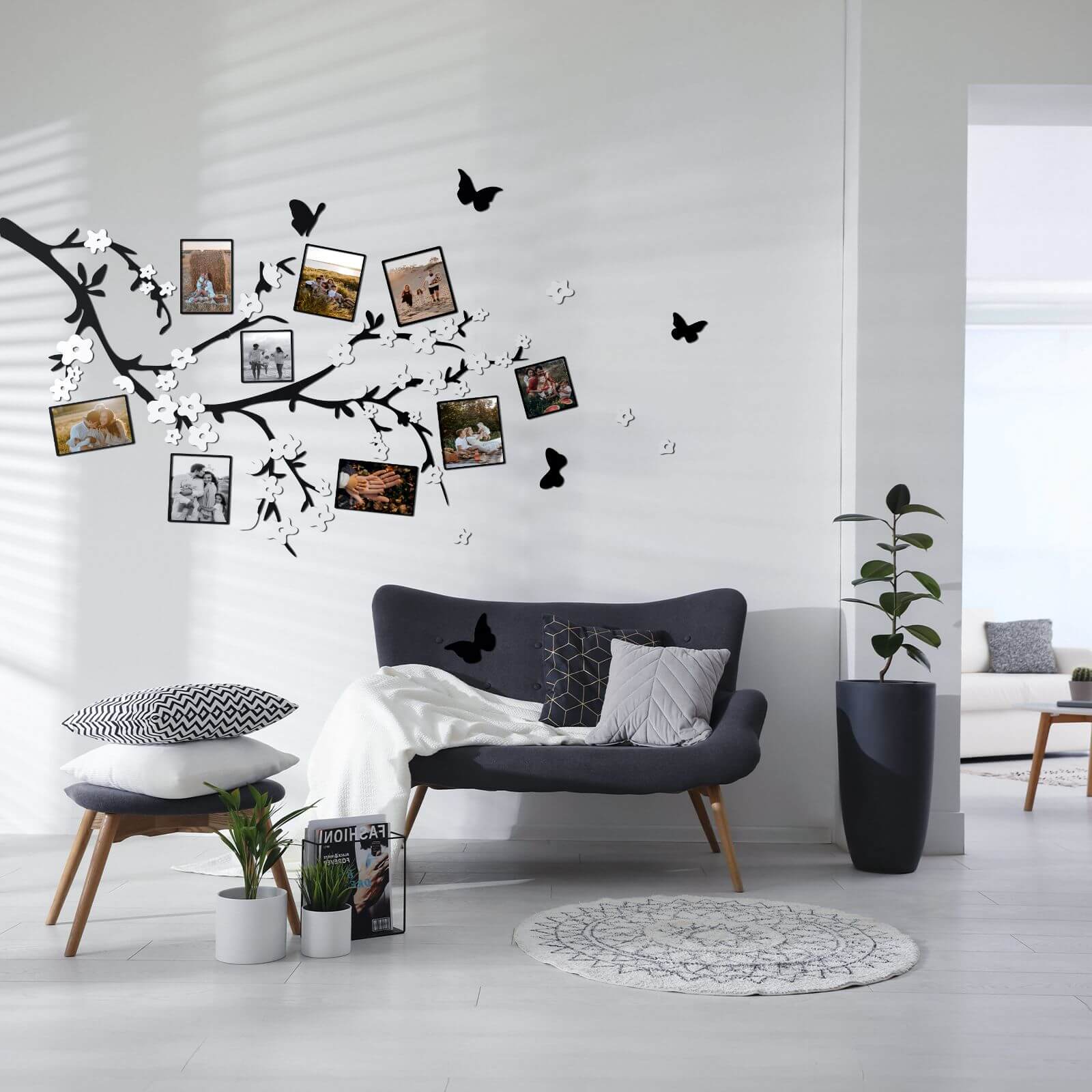 wooden family tree 