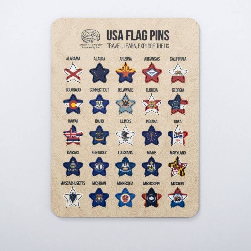 US Flag Pins